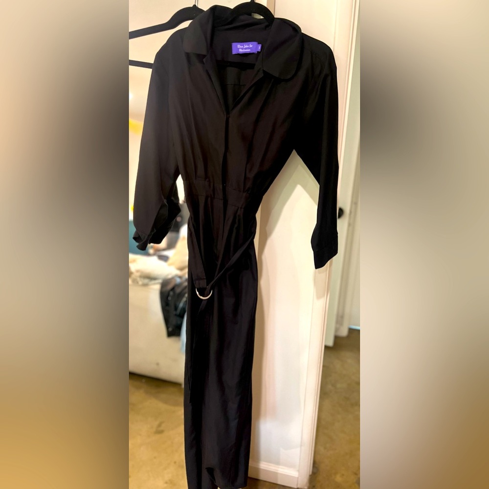Elton John for realisation black jumpsuit